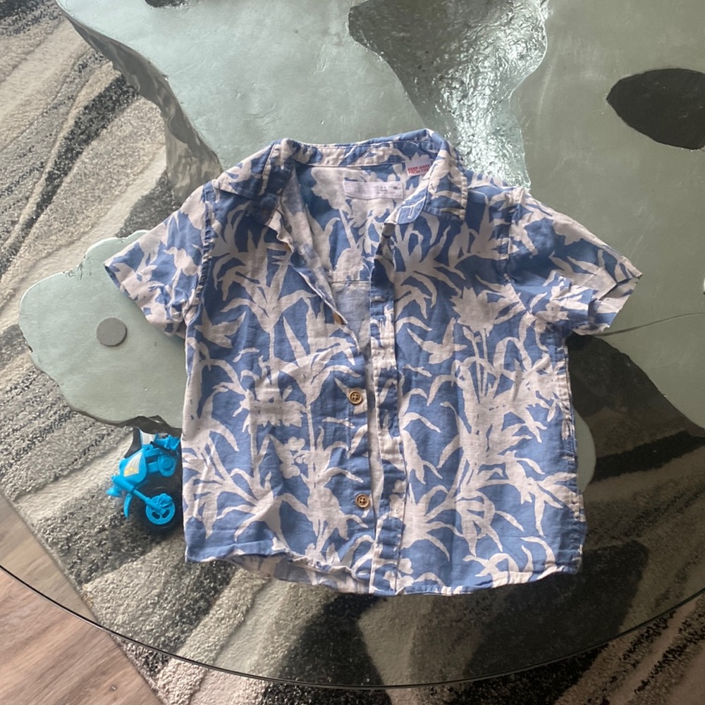 Kids Zara Collar Shirt